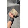Snake Leather Card Holder Handcrafted Spain | Tabarez